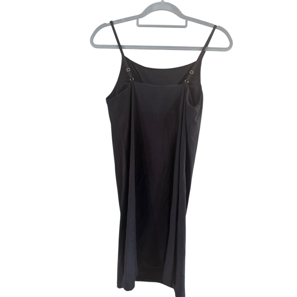 Women's Uniqlo Black AIRism Mame Kurogouchi Mini Slip Dress M - Picture 3 of 9